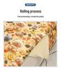 Kids' 3D Cartoon Summer Quilt - Lightweight, Washable Cotton for Dormitory/AC Use
