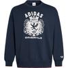 Originals Crest Loose Crew Neck Sweatshirt Women Blue JW6051