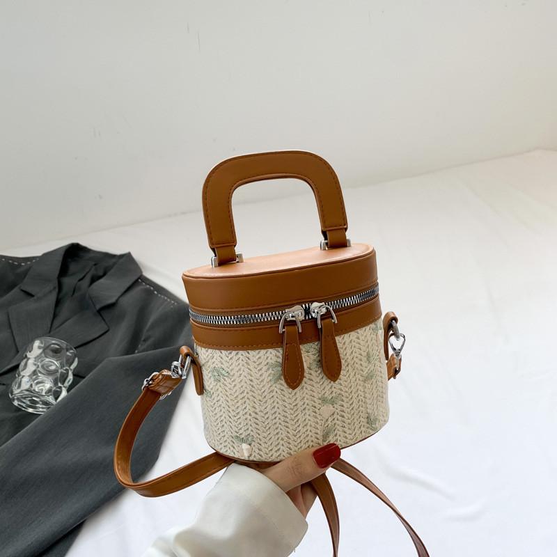Trendy Women's Fashionable Pu Leather Bucket Bag For Summer 2023 Street Style Chic