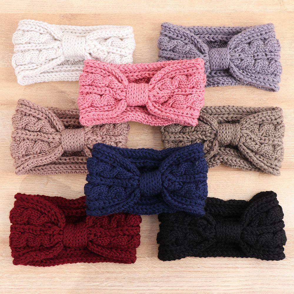 Autumn Winter Hair Accessories Hairband Women's Headband Cross Knot Hairband Head Wrap Headwear