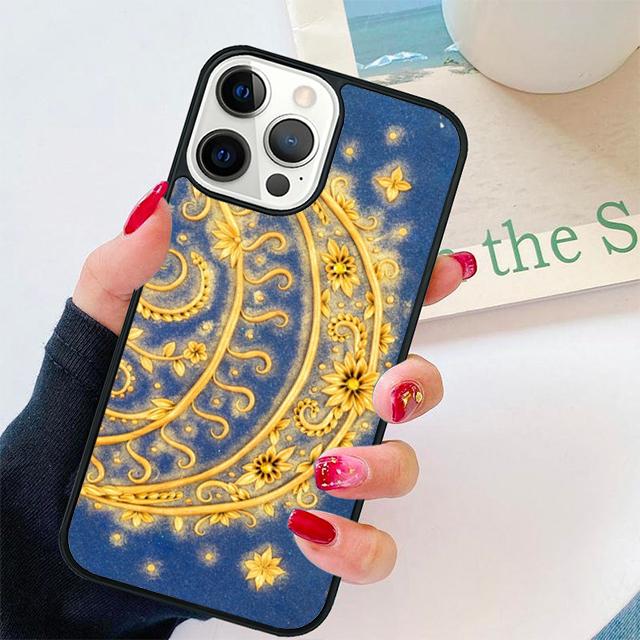 Vintage moon sun stars celestial Cover For iPhone 17 Air 15 16 14 13 12 Pro Max 11 Pro Max Plus Phone Case Coque