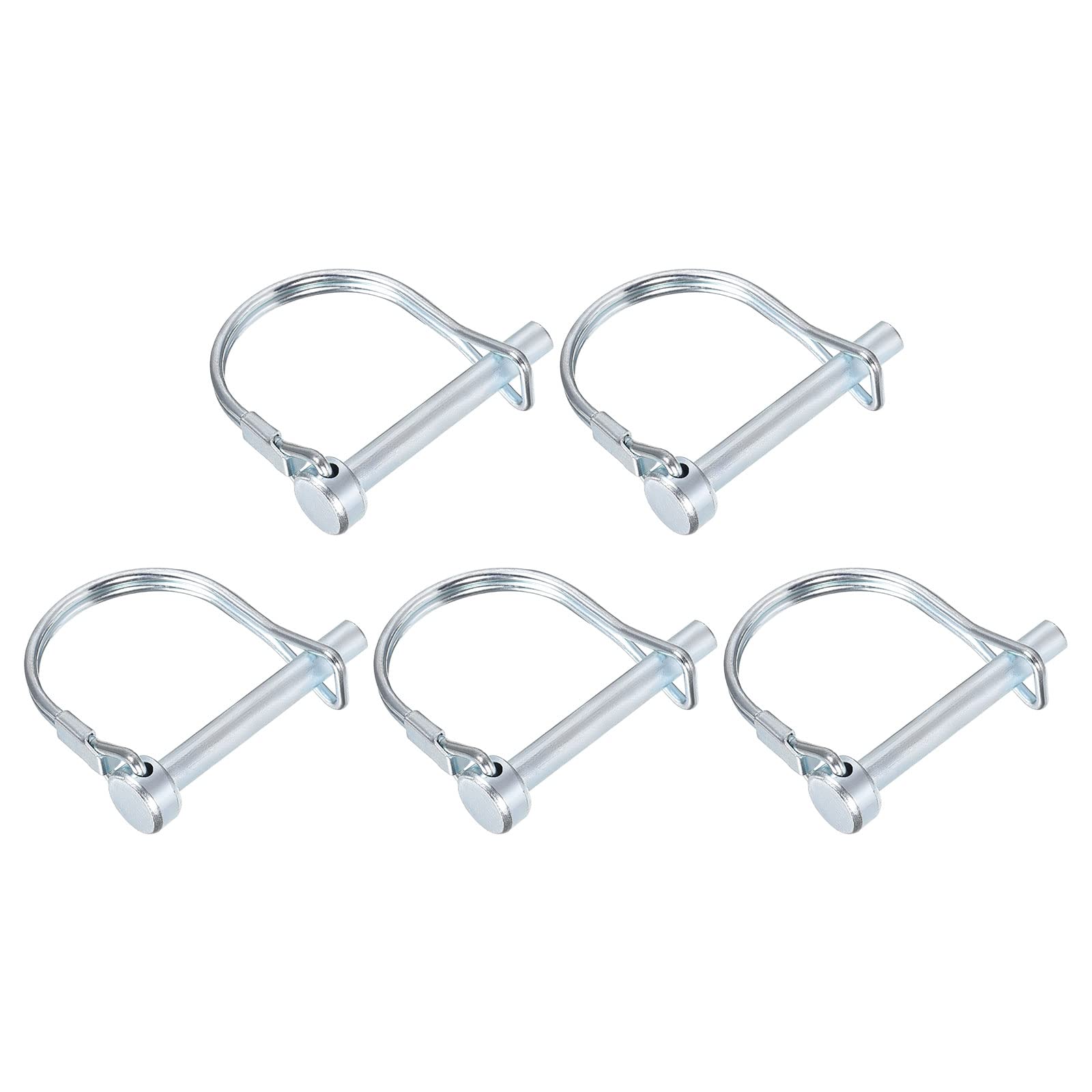 

METALLIXITY 5 шт. предохранительные пальцы сцепки (6x45мм) Стопорные штифты для вала Фиксатор дуги круглого сечения для