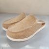 Dámské sandály Dámské boty Kožené mokasíny Slip On Mules Antil Slip Beach Sandály
