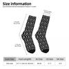 Volcom Logo Socks Diamond Vintage Stockings Unisex Men High Quality Skateboard Socks Autumn Design Anti Slip Socks