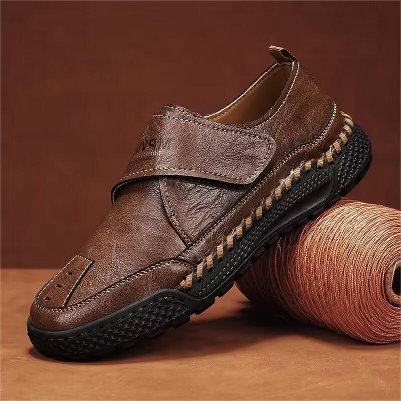 Genuine Leather Casual Shoes for Men Shoes Handmade Sneakers Man Comfortable Design Leather All-match Comfortable Skate Shoes