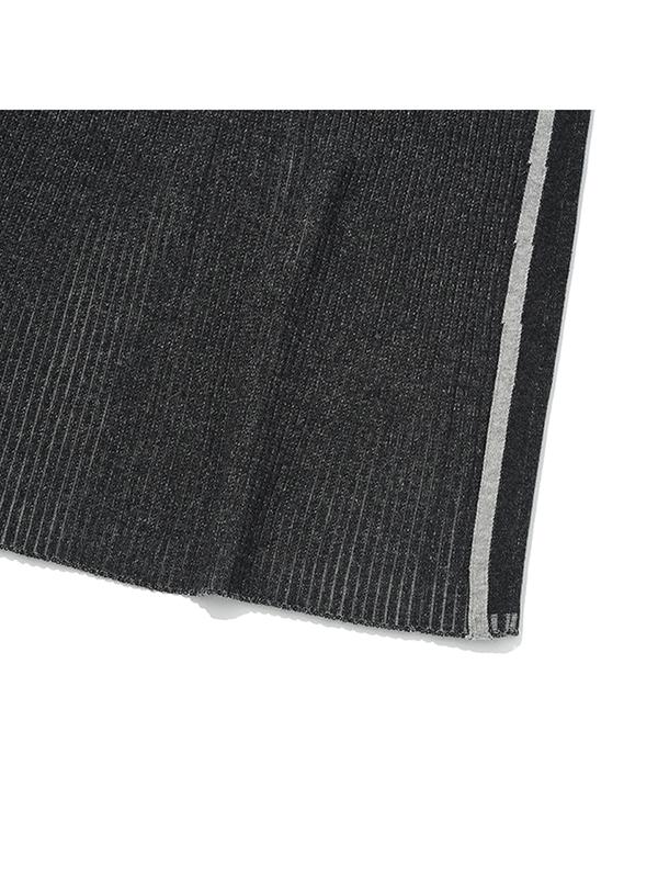 Kirsh Garment Knit Long Skirt [Charcoal]