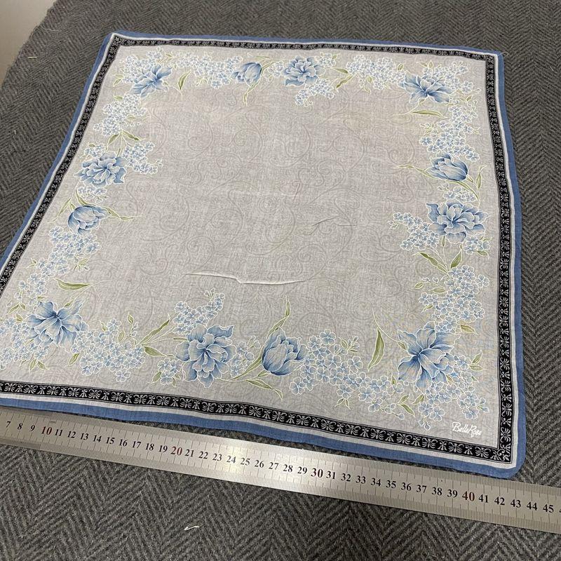 

Vintage Made in Japan Ancient Square Scarf Pure Cotton Sweat-Absorbent Handkerchief Vintage Art Fashion Scarf Scarf Can Be Mounting 5995