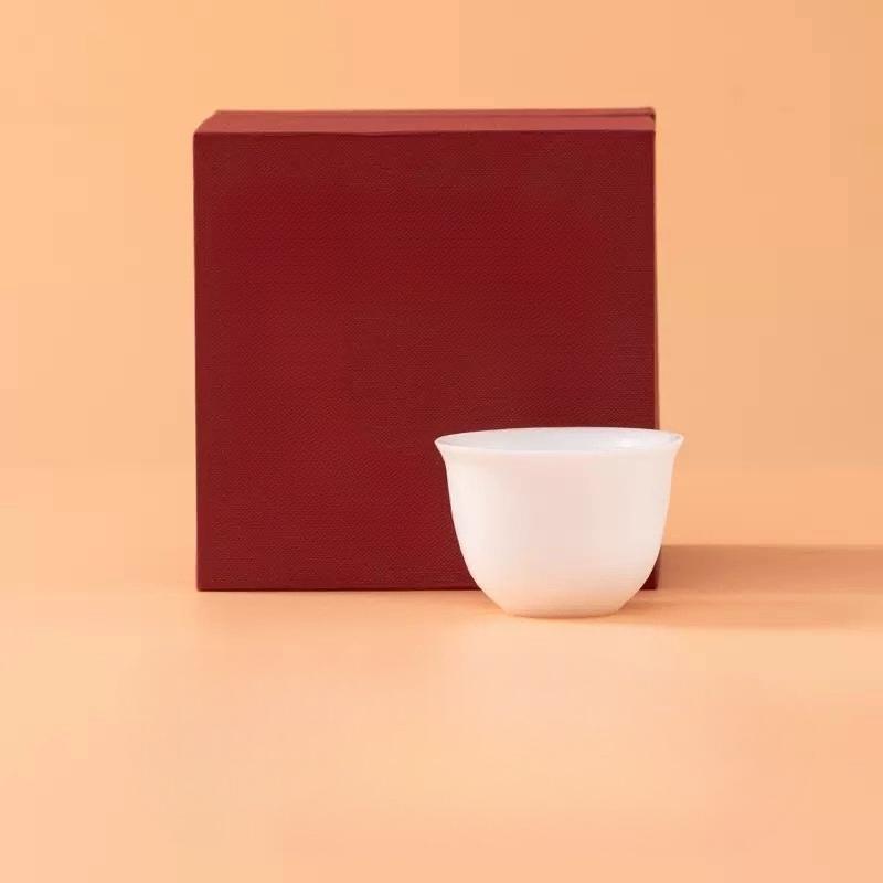 Ice Jade Porcelain  Rujun Ruyu Pair Cup Teacup Single Cup Kung Fu Tea Set Master Cup High-end  200ml