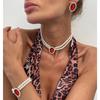 3Pcs/set French Elegant Elegant Multi Layer Imitation Pearl Jewelry Set 2025 Summer Party Wedding Gift Beaded Choker Necklace Earrings Sets for Women