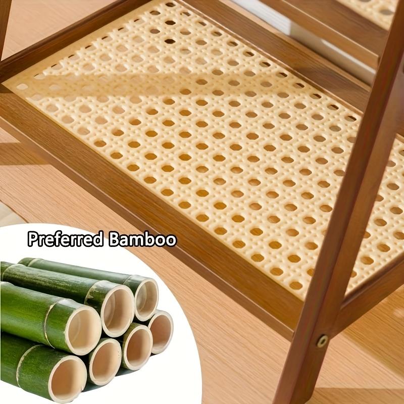 Cup Storage Rack Imitation Rattan Cup Rack Double-layer Desktop Miscellaneous Water Cup Storage Rack Dormitory Kitchen Organizing Rack