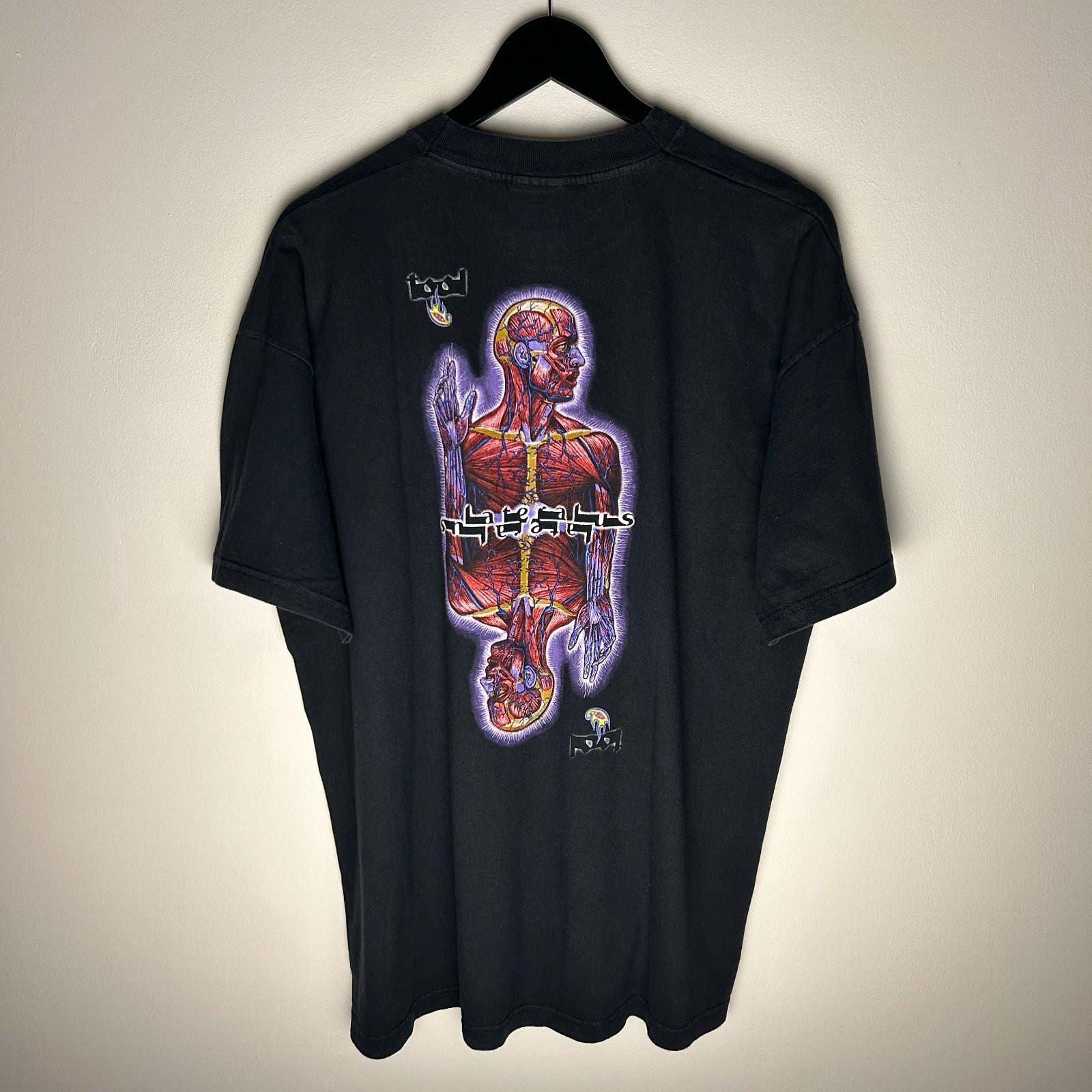 Vintage Tool Lateralus 2001 Band T-shirt XL Unisex T-Shirt S