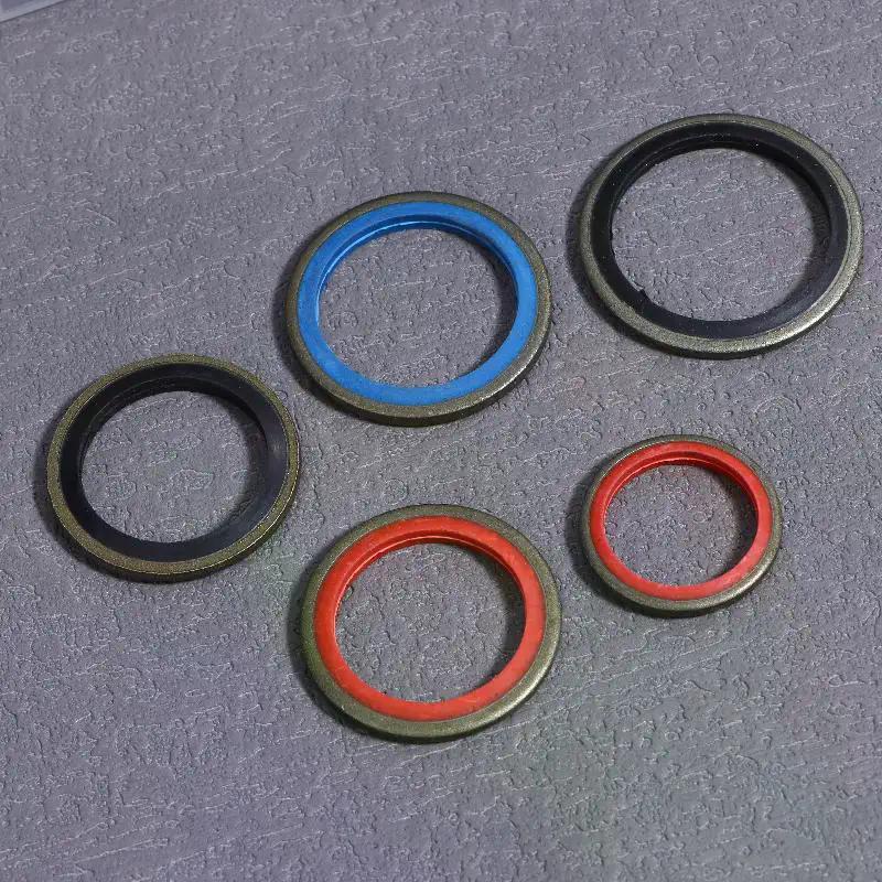 Oil Drain Combined Washer Seal Set 100/245pcs Sealing Gasket Set M6 M8 M10 M12 M14 M16 M18 M20 M22 M24 M27 M30