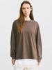LE Sheer Long Sleeve T-Shirt (Brown)