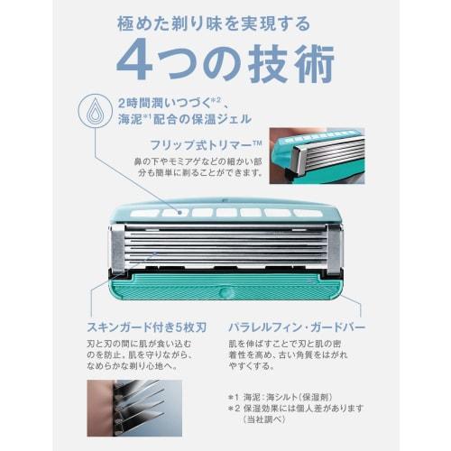 Schick Hydro 5 Care Replacement Blades (4 Pieces) Shaving Razor