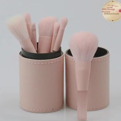 Portable Dustproof Makeup Brush and Pencil Storage Tube with Cover