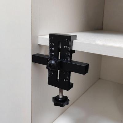 Schranktürmontagevorrichtung Kantenpositionierer Multifunktionszubehör Hardware Positionierungswerkzeug für