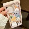 Painted Phone Case for iPhone 17 11 12 13 14 15 16 iPhone 17 12 13 14 15 16 Pro 17 12 13 14 15 16 Pro Max  High Quality Painted Animal Cute Phone Case