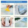 1 Pc 2D Flat Printed Self Adhesive Kitchen Wall Sticker 60 x 90 cm Food and Vegetable Theme for Kitchen Dining Room Decor
