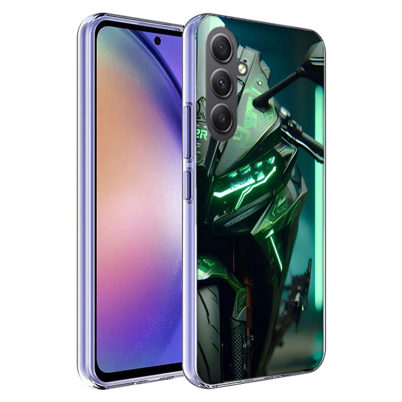 Luxury Car Motorcycle H2R Phone Case for Samsung A17 A37 A57 A07 A16 A26 A36 A56 A06 A02S A12 A22 A32 A52S A04S A14 A24 A34 A54