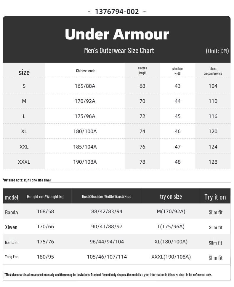 Under Armour Men's Road Running Woven Hooded Jacket