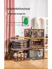 Foldable Transparent 5-Door Storage Box for Clothes, Quilts, Books, and Toys