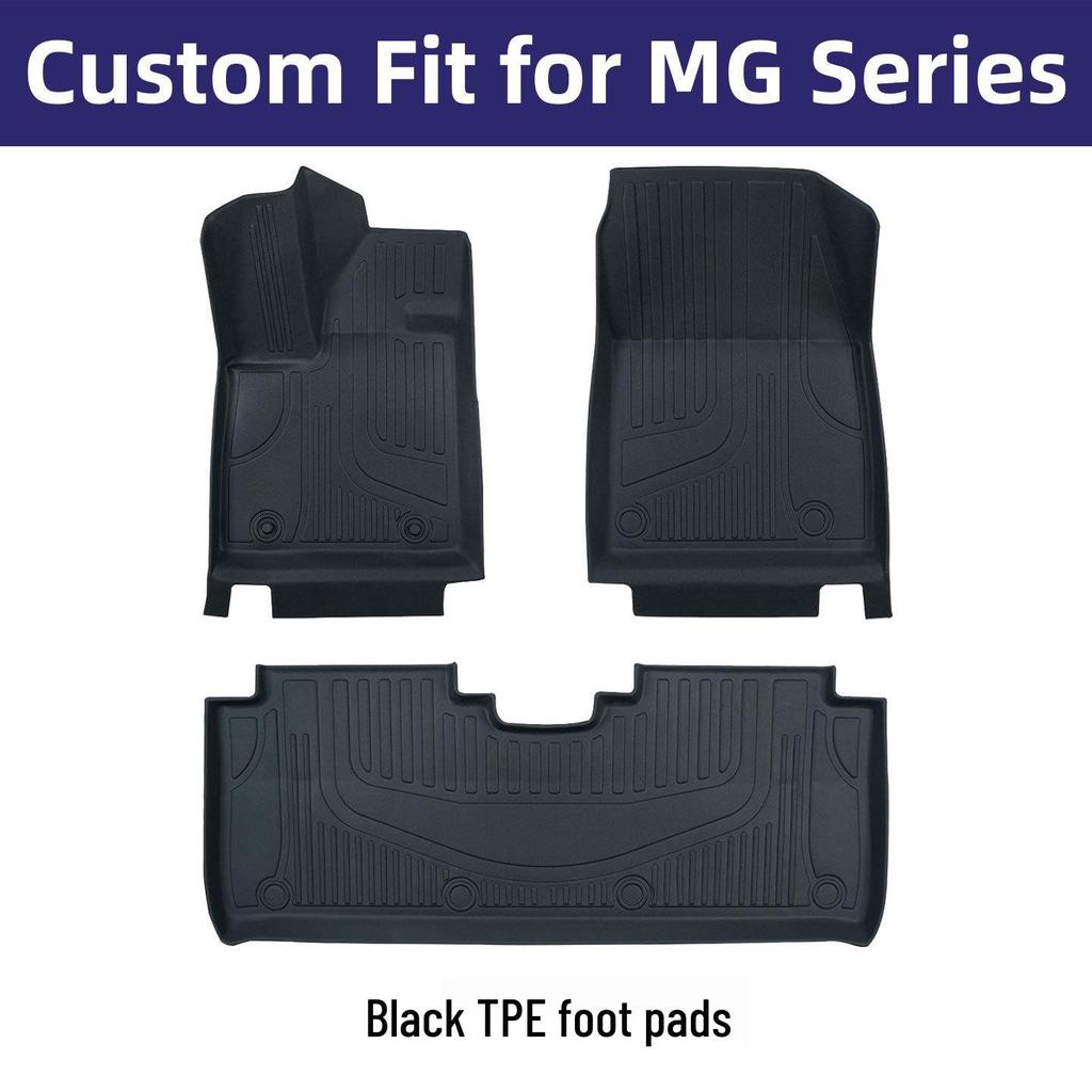 Eco-Friendly TPE Car Floor Mats for MG Models: MG07, MG4X, MG ES5/HS/ZS, MG7, MG5 - Odorless Design