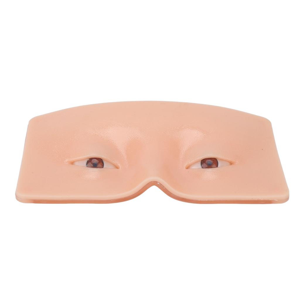 Makeup Practice Board Eyebrows Stick Eyelash Professional Fake Practice Skin Mask for Beginner Makeup Artist