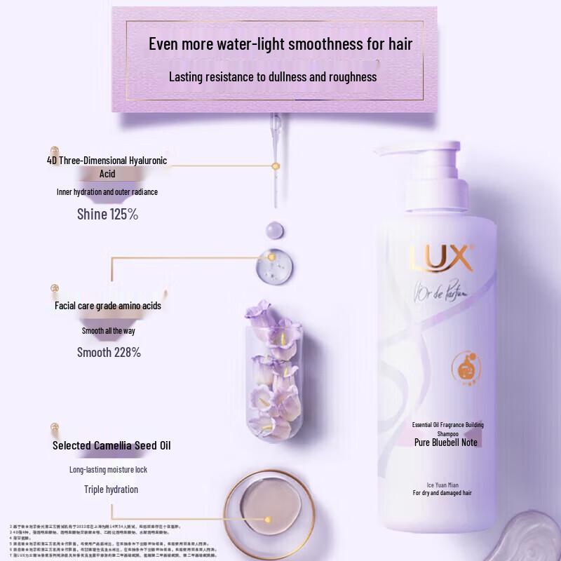 Lux Pure Bluebell Essential Oil Fragrance Conditioner