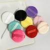 5Pcs Soft Velvet Powder Puff Blender Sponges Facial Foundation Puff Make Up Accessories Round Makeup Sponges Cosmetics Tools