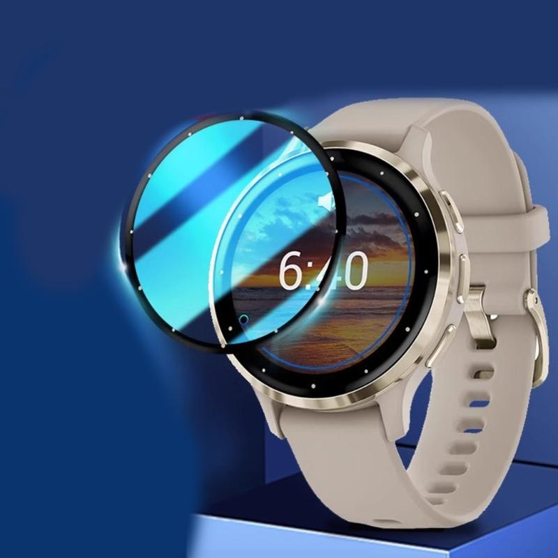 3Pcs Thin High Sensitivity Screen Film 3D Curved Bubbleless Installation for 3S Intelligent Watch Accessories