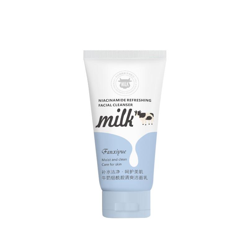 Fanxiyue Milk Niacinamide Refreshing Foaming Facial Cleanser Moisturizing Hydrating 150g
