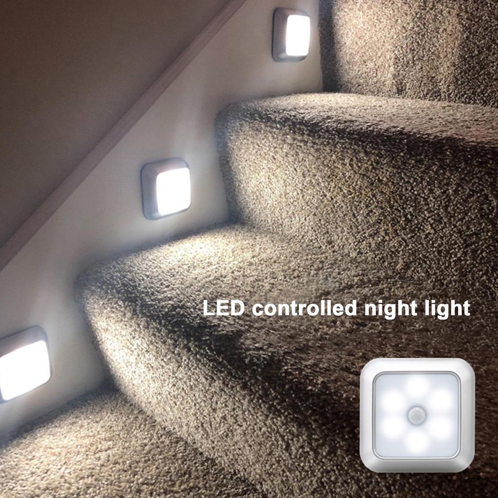 Motion Sensing Night Light Wardrobe Cabinet Sensor Light Magnetic Aisle Light Body Sensing Hallway Light