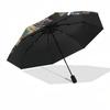 1pc Butterfly FlowersOpen/Close Umbrella-Windproof, Compact Travel Umbrella, Sturdy 8-Rib Shaft, Outdoor Accessory, 1030
