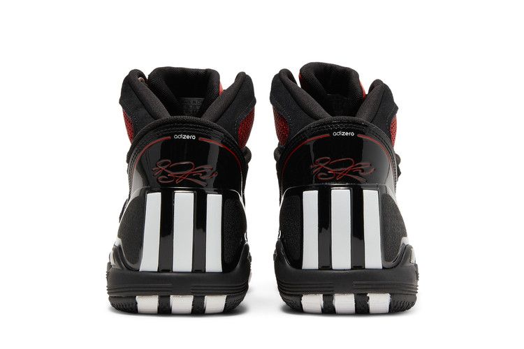 adidas D Rose 1.5 Black White Red Men's Sneakers