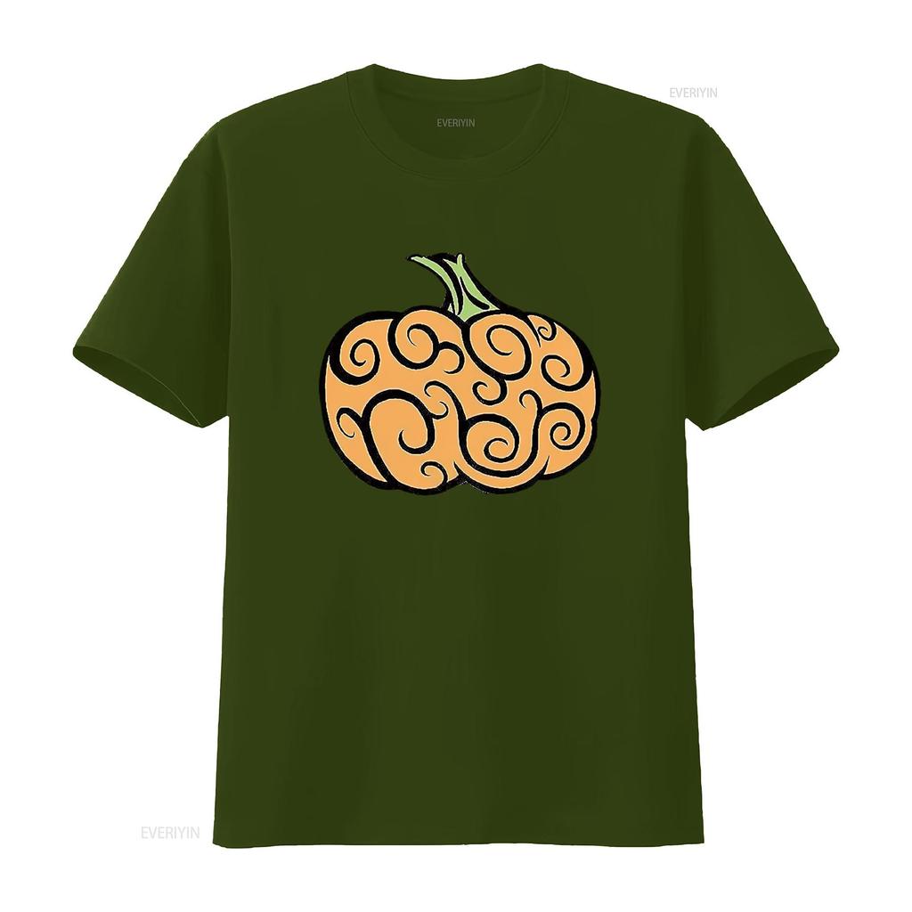 Halloween Pumpkin Swirl Design Women s Plus Size T Shirt Black 2X Large vintage Washed Stretched streetwear Comfortable