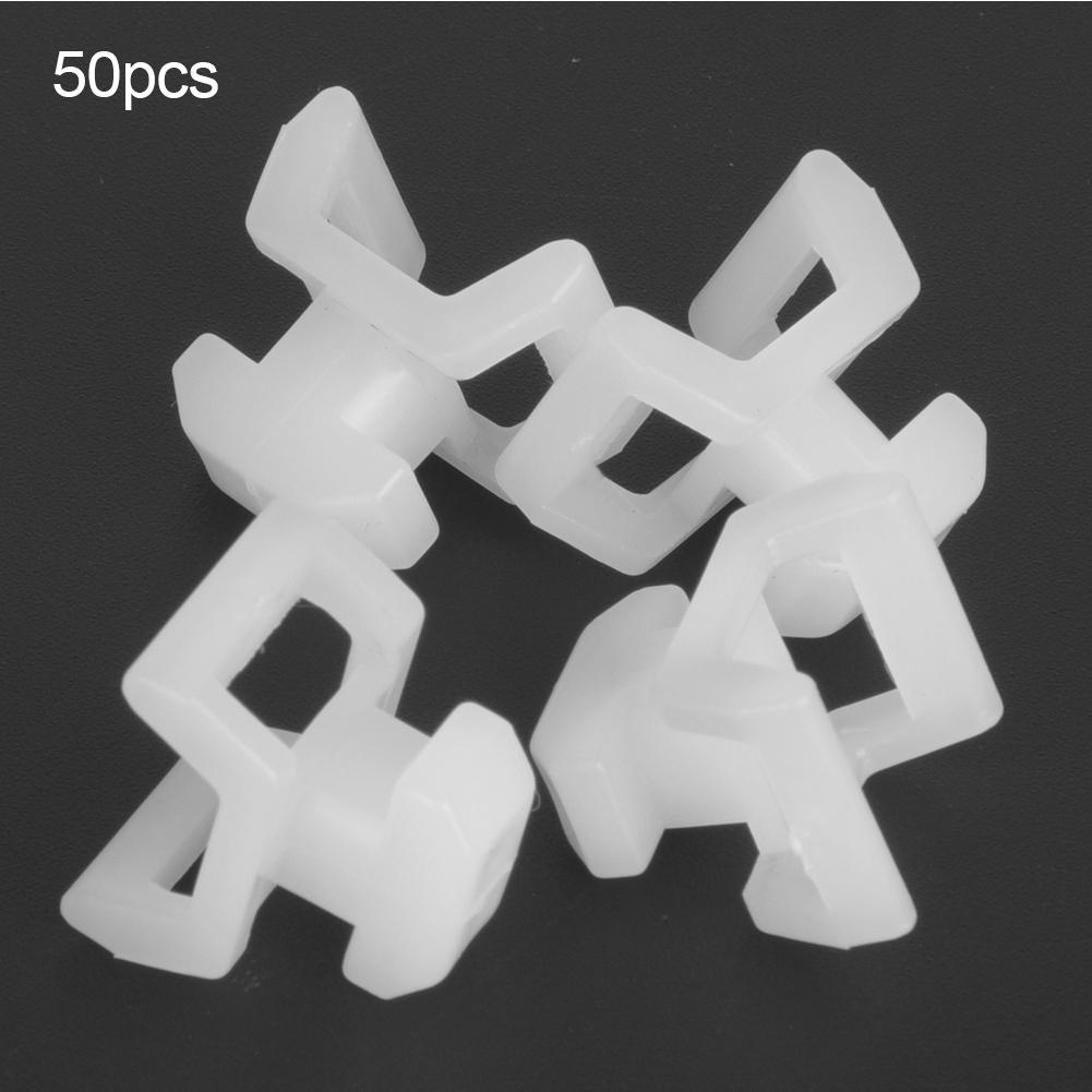 50pcs Base Mount Cable Wire Tie Zip Ties Holder for European Standard Aluminum ProfilesEuropean