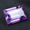 4.15 CERTIFIED Loose Gemstone Natural Emerald Cut Purple Tanzanite