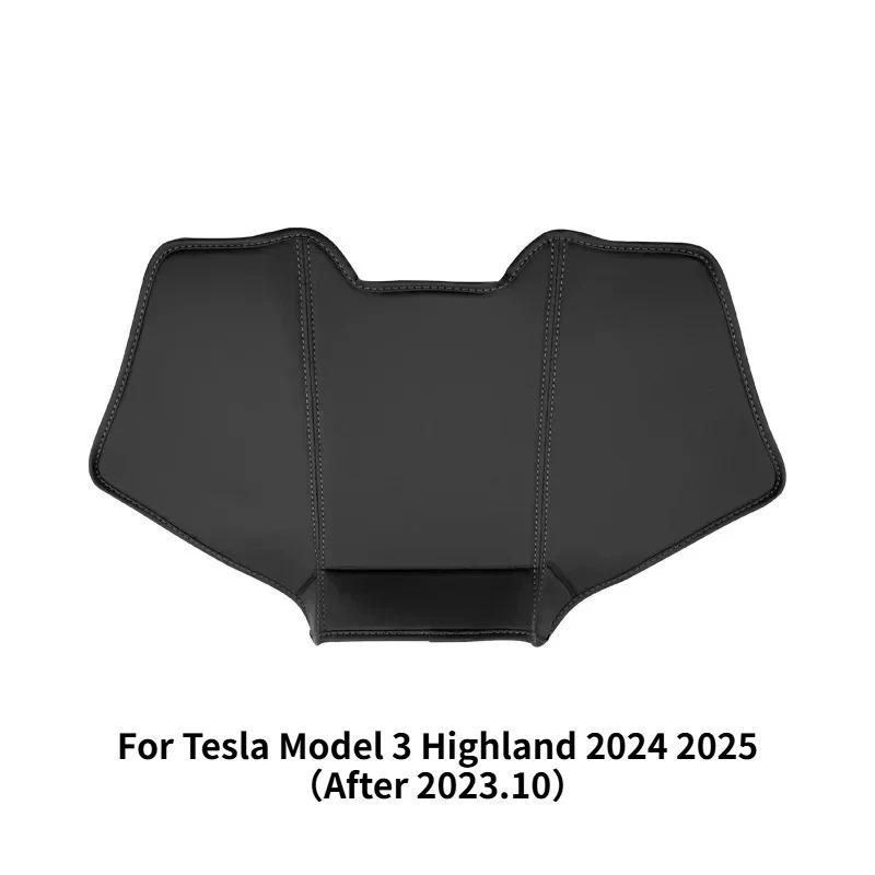 Anti-kick Pad For Tesla Model 3+ Front Rear Door Sill Under-seat Pads Threshold Strip Felt Protective 2024 New Model3 Highland