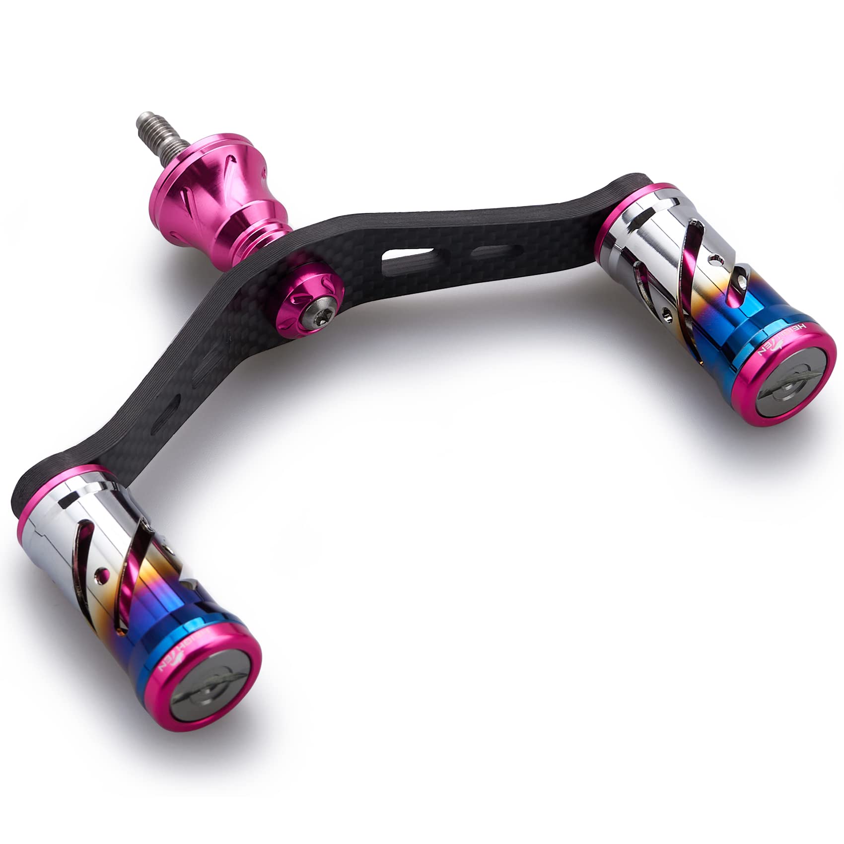 

Рукоятка катушки HEIGHTEN 90 мм с ручкой 16 мм Shimano Daiwa Универсальная карбоновая рукоятка из углеволокна для спиннинговых катушек Серия Vortex 1.5K (розовый) (505) розовый