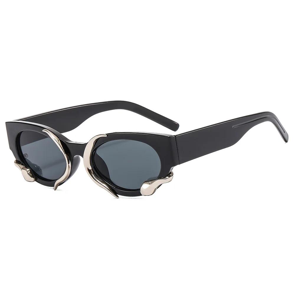 New Fashion Small Frame Oval Sunglasses Vintage Women Brand Designer Sun Glasses Women'S Sports Uv Protection