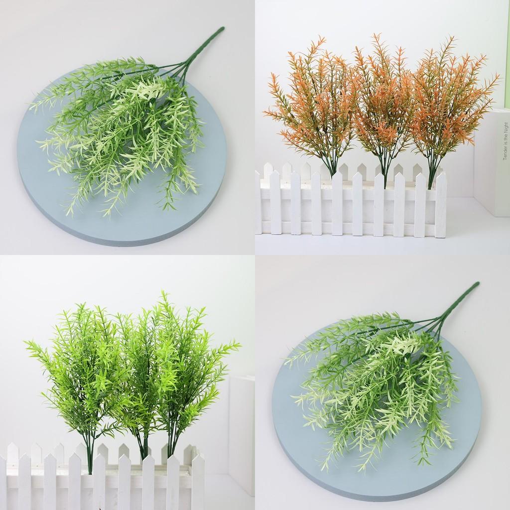 Artificial Green Plant Salvia Rosmarinus Spenn Bouquet For Home Styling And Photography Studio Use