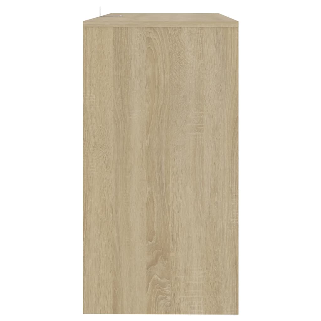 Vidaxl Stolik Konsolowy, Dąb Sonoma, 89X41X76,5 Cm