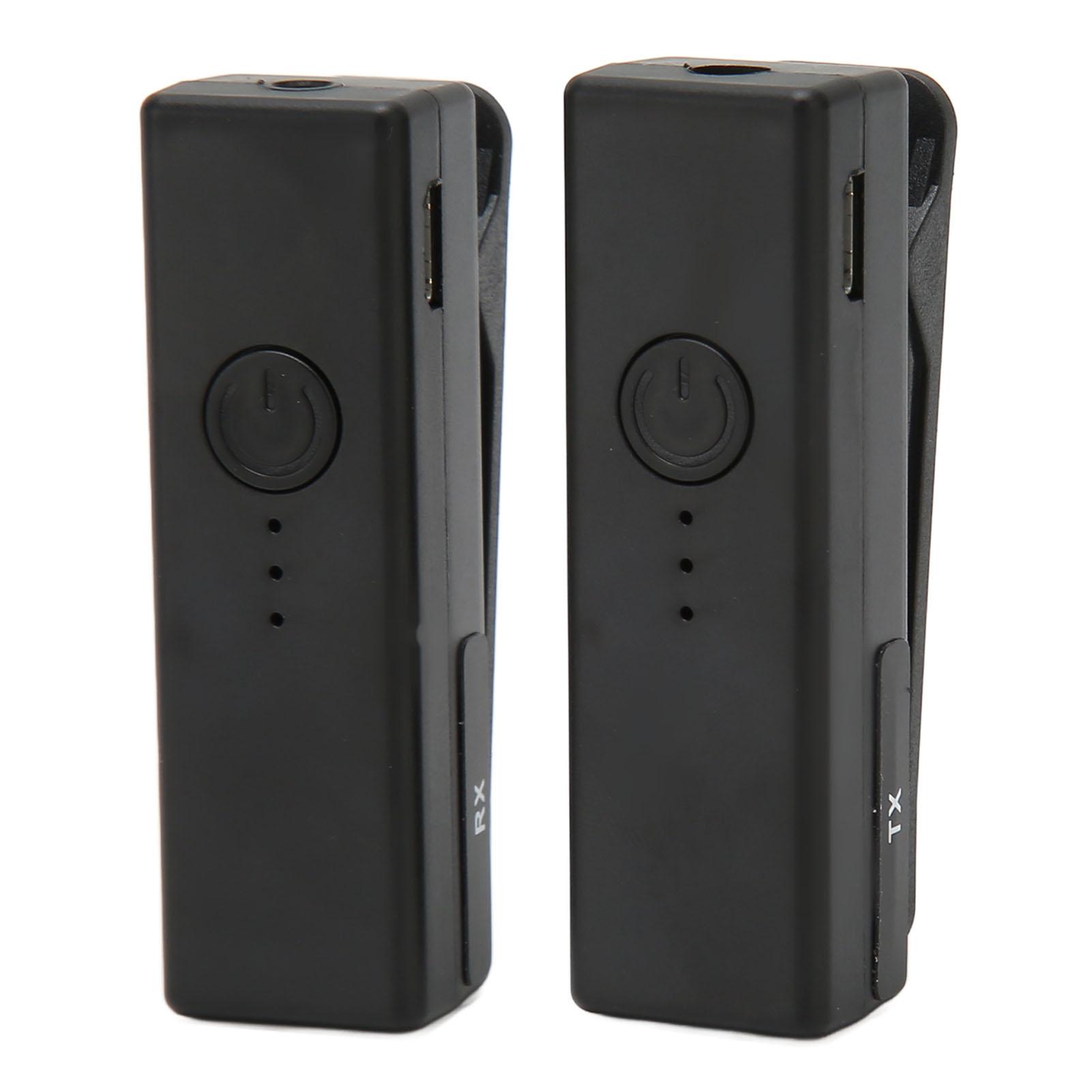 

Беспроводной петличный микрофон 2.4G с шумоподавлением, петличный микрофон для записи, беспроводной микрофон с креплением на клипсе