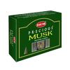 HEM Precious Musk Incense Cones, 12-Pack Set
