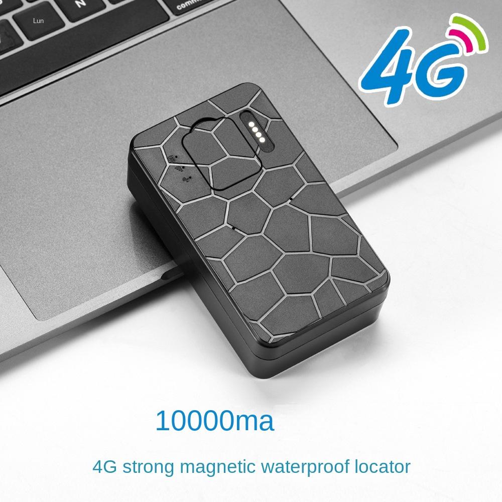 4G Full Netcom Waterproof Magnetic GPS Tracker with Beidou & Wi-Fi - Car Anti-Lost Device (IP67, Strong Magnet)