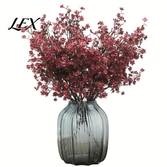 Indoor Faux Flowers for Living Room Realistic Artificial Autumn Home Decoration, Silk Floral Botanical Decor Branches Halloween Table Centerpiece And