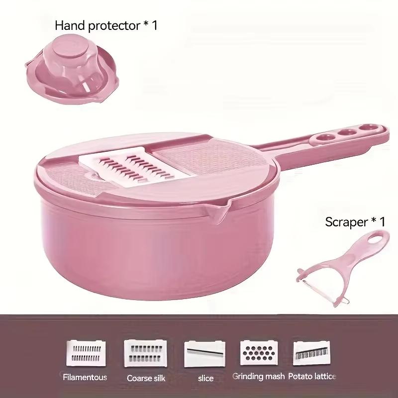 9 in 1 Vegetable Cutter Multi-Functional Potatoes Manually Cut Shred Slicer Grater Kitchenware Acceesories Tools Kitchen Gadget