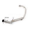 For Aprilia RS 125 2018 To 2023 RS4 125 11-2020 RS125 Escape Motorcycle Exhaust Pipe Muffler Head Link Pipe 51MM System Slip-on