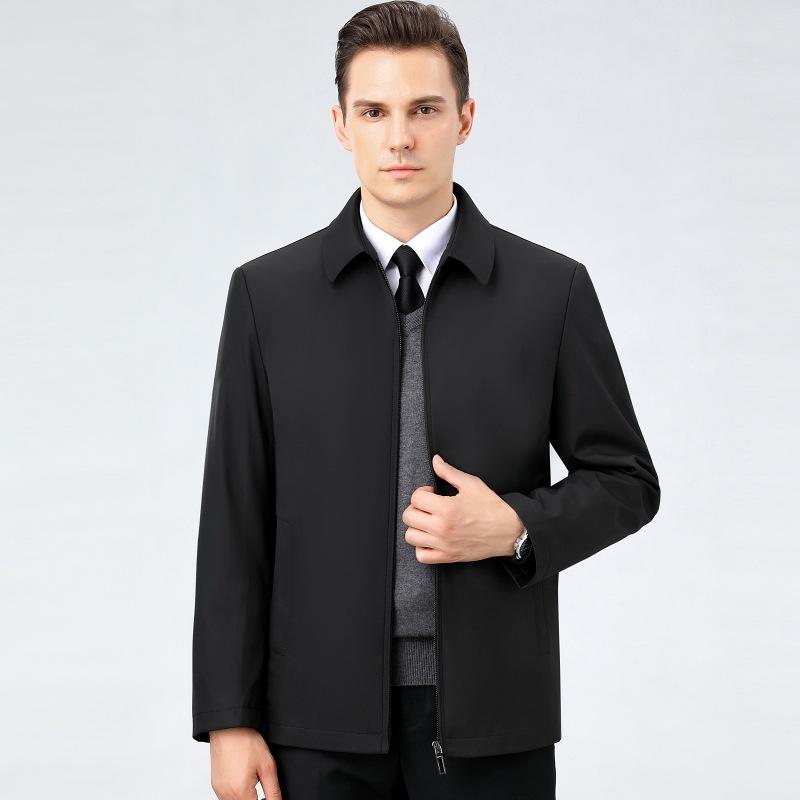 

Пиджак мужской с лацканами, осенне-зимний, новый, папин пиджак, корпоративный, хлопковый, деловой, пальто 195