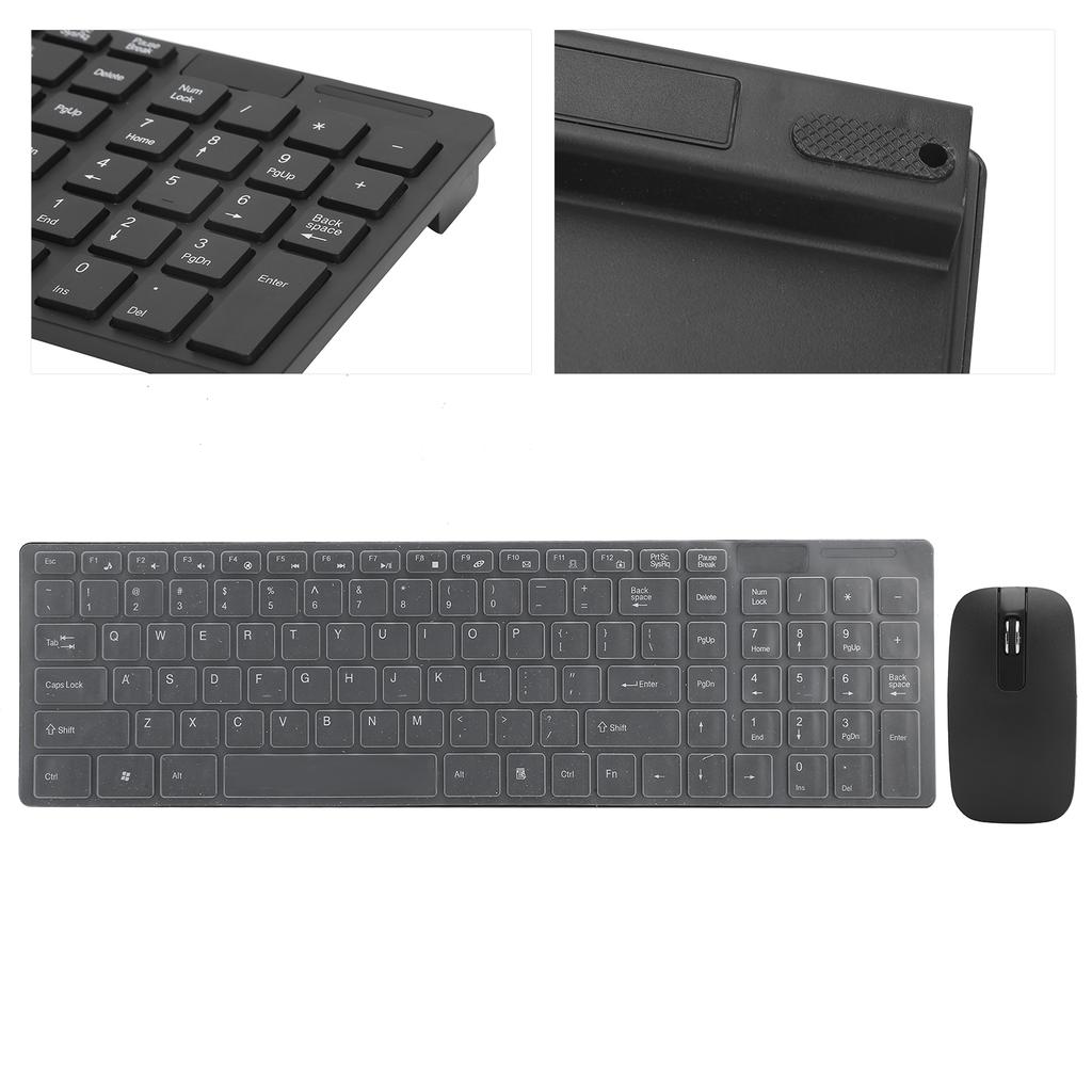 Mouse and Keyboard Set Wireless 10m Remote Connection Smart Sleep Fingerboardand Mouse Combo for IOSCelsiusWindowsCelsiusAndroid